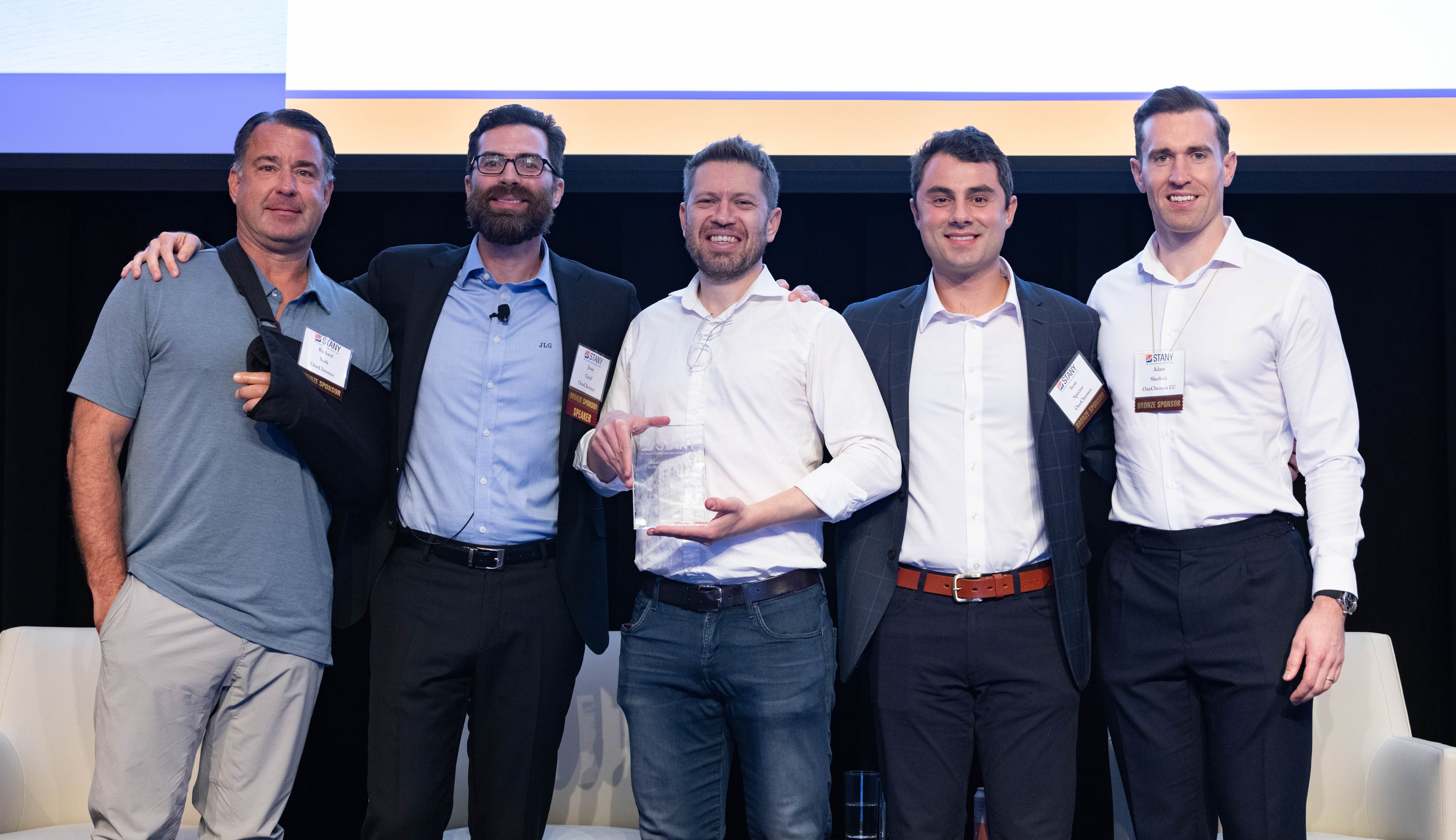 OneChronos 2024 STANY Innovation Award